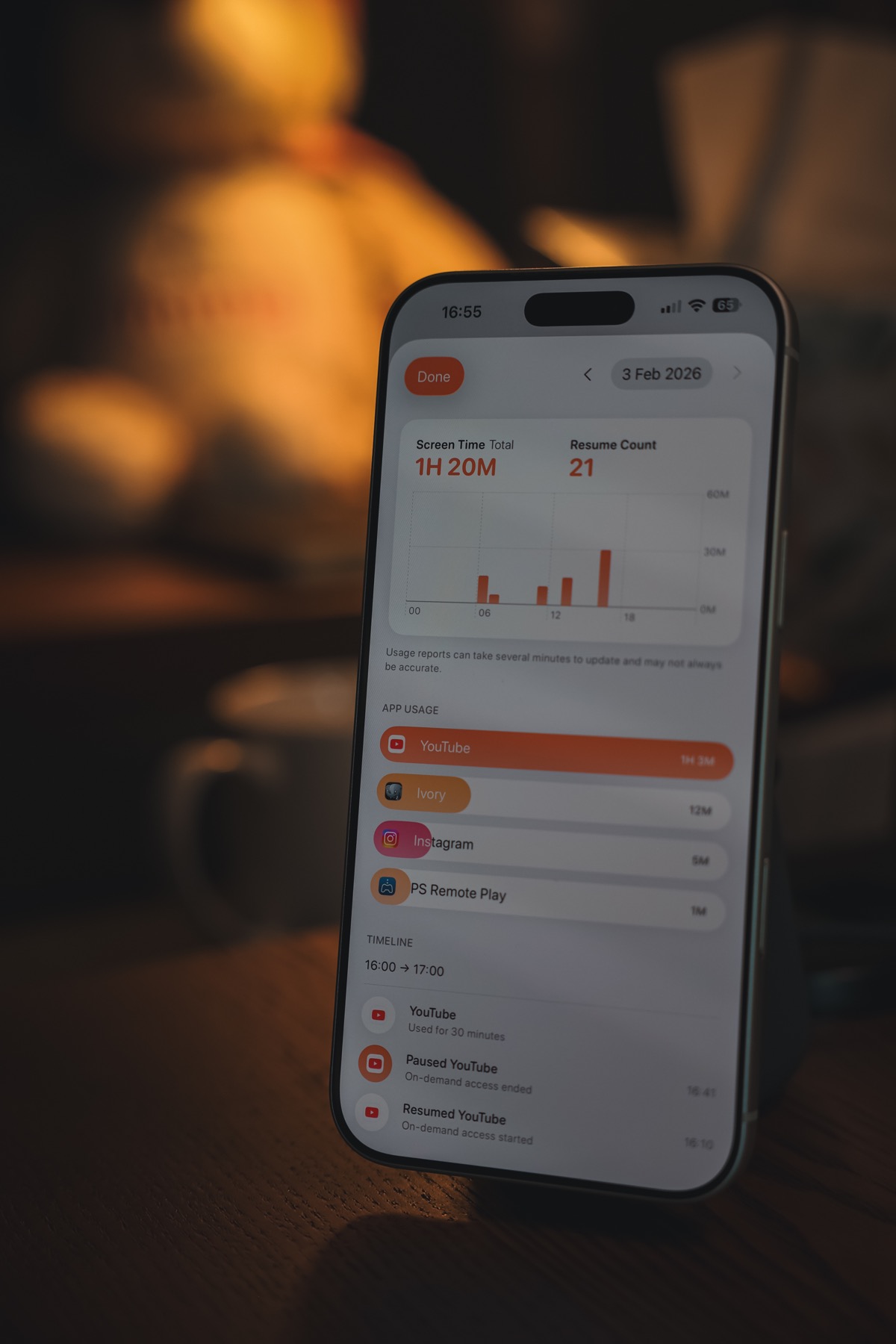 Reports and Notifications screenshot