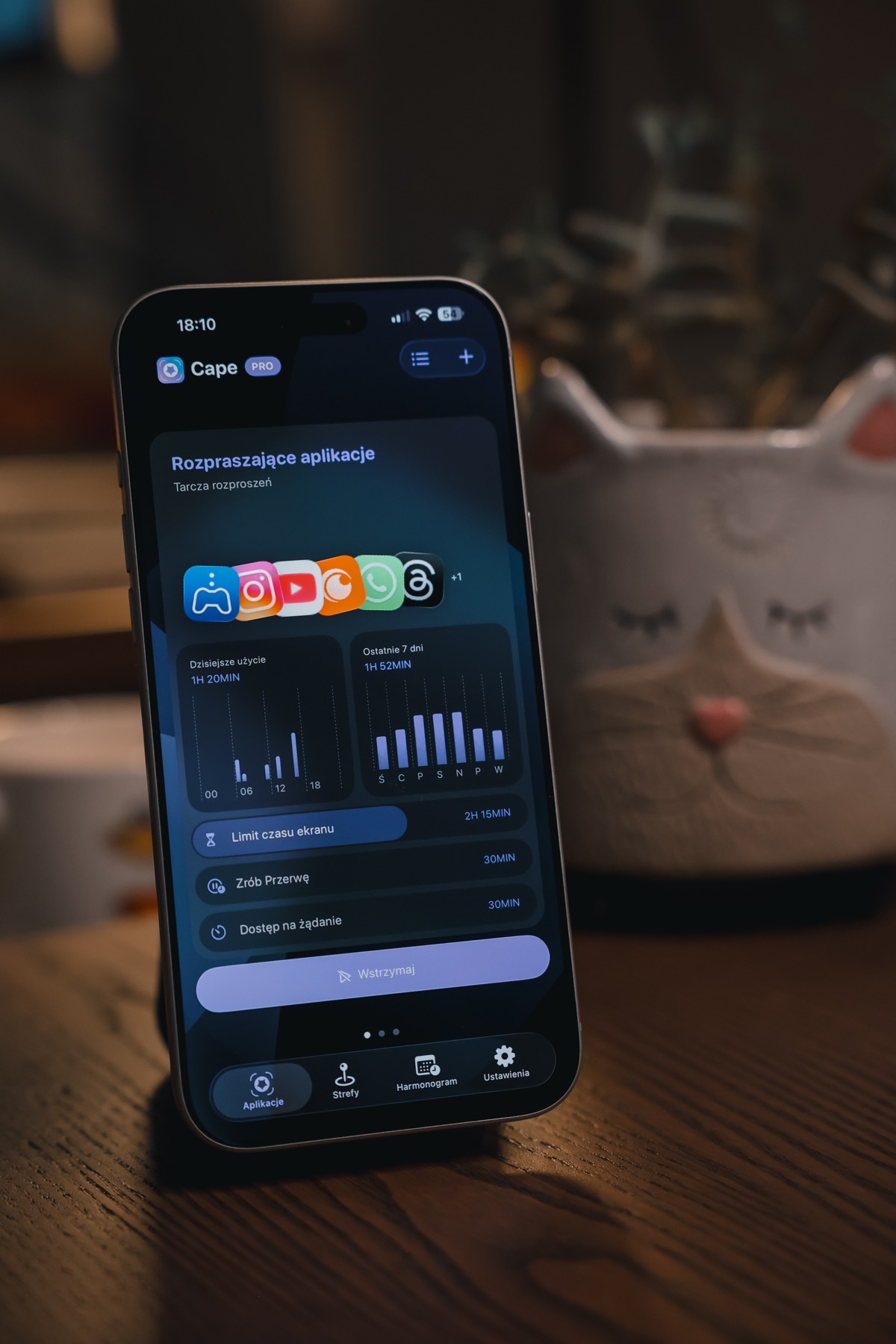 Zdrowsze nawyki cyfrowe screenshot