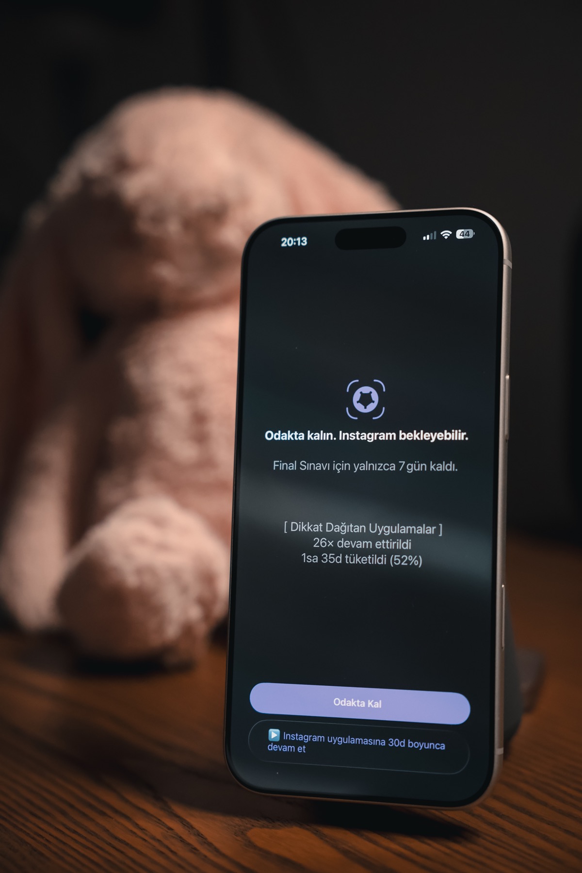 Aşırı ekran süresini duraklatın screenshot