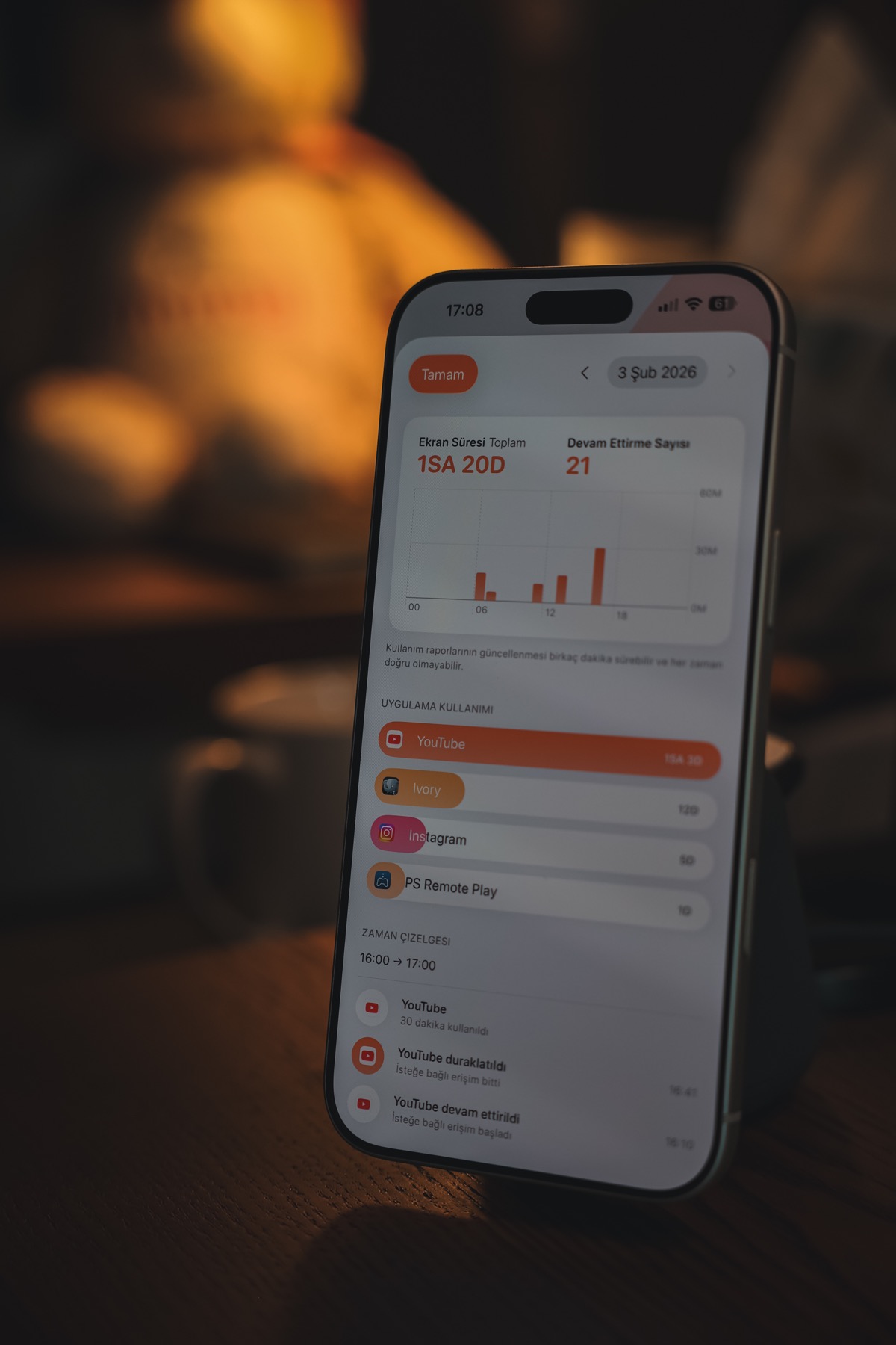 Raporlar ve bildirimler screenshot