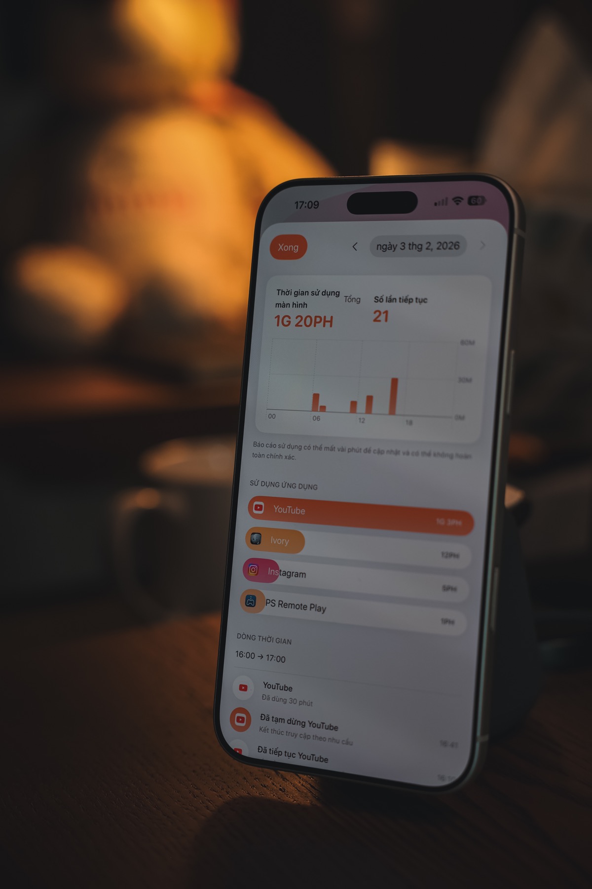 Báo cáo và thông báo screenshot